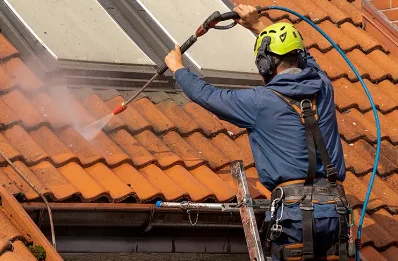 Démoussage et hydrofuge de toiture à Mentières